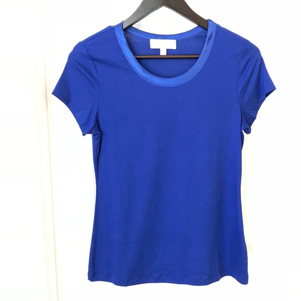 NWOT Banana Republic Luxe Touch Short Sleeve Top